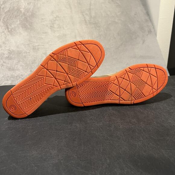 Cole Haan Air Jasper Shoes Mens 10 Tan Suede Oxford Orange Sole Casual Low Top main image 6